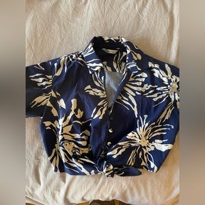 Tropical Zara Tie Top